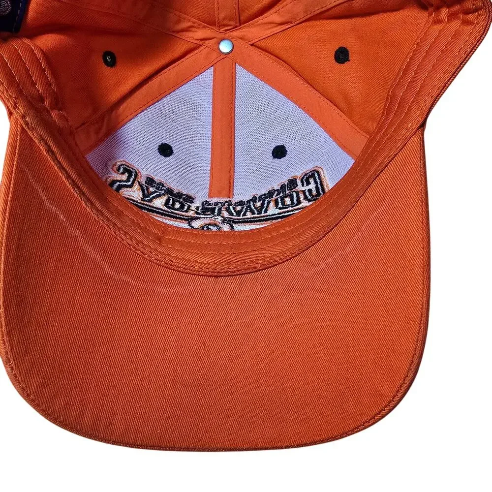 Oklahoma State University OSU Hat Classic Twill Hook & Loop Cap Orange Black